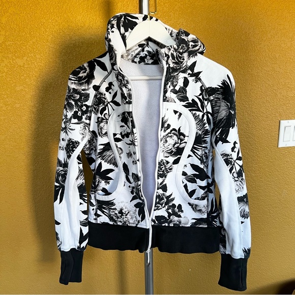 Lululemon Scuba Hoodie Brisk Bloom Full Zip - Picture 5 of 13